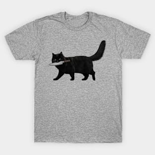 Knife Cat T-Shirt